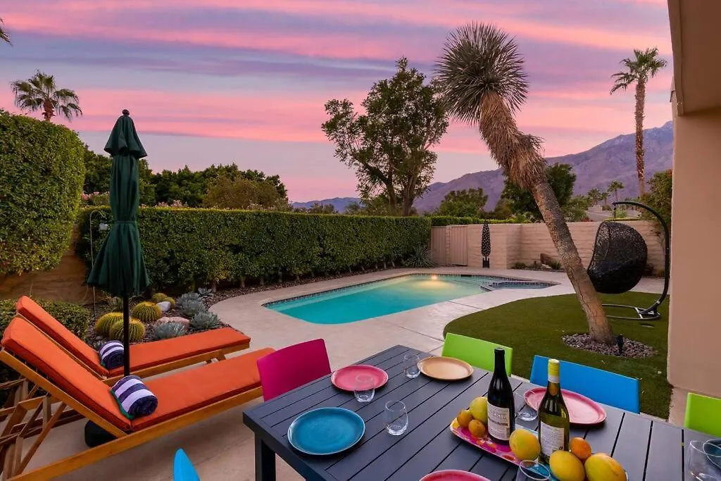 Prázdninový dům The Sunset House Pool & Spa Palm Springs